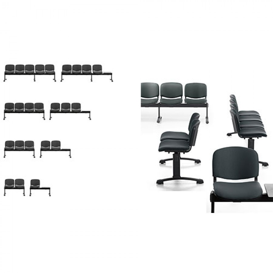 Scaune sala de asteptare Linea Fabbrica, Leo Soft Bench